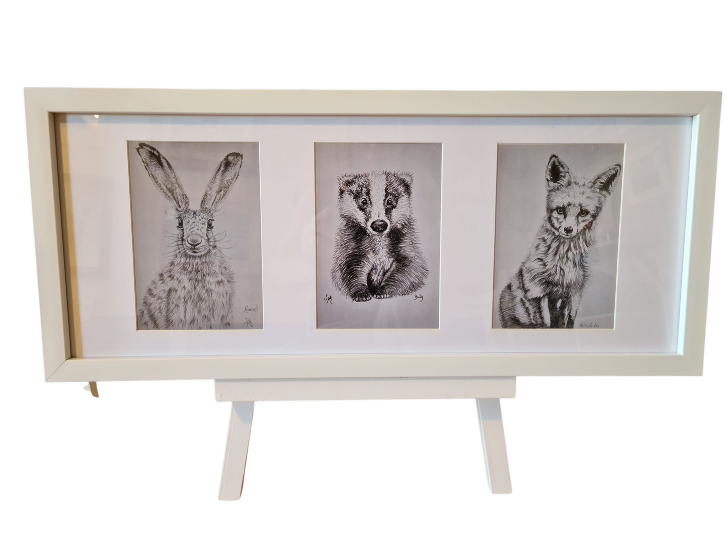 Triple Print British Wildlife