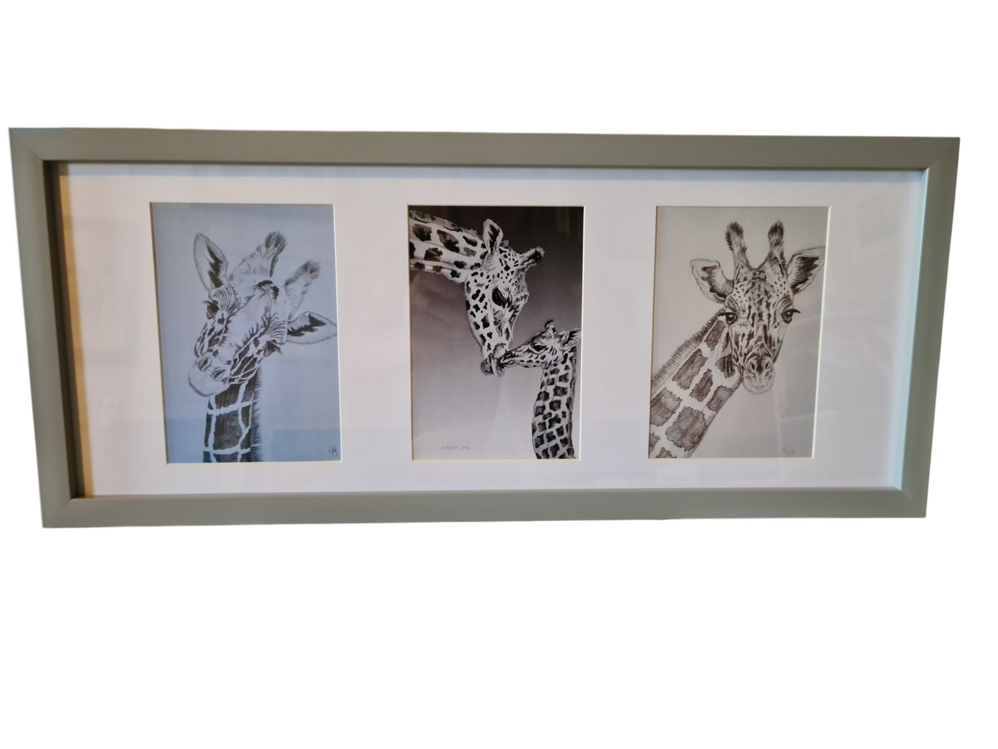 Triple Print Giraffes
