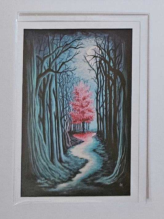 Enchanted Cherry Woods Card