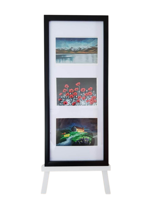 Triple Print Poppies