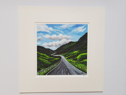 Road To The Highlands Print