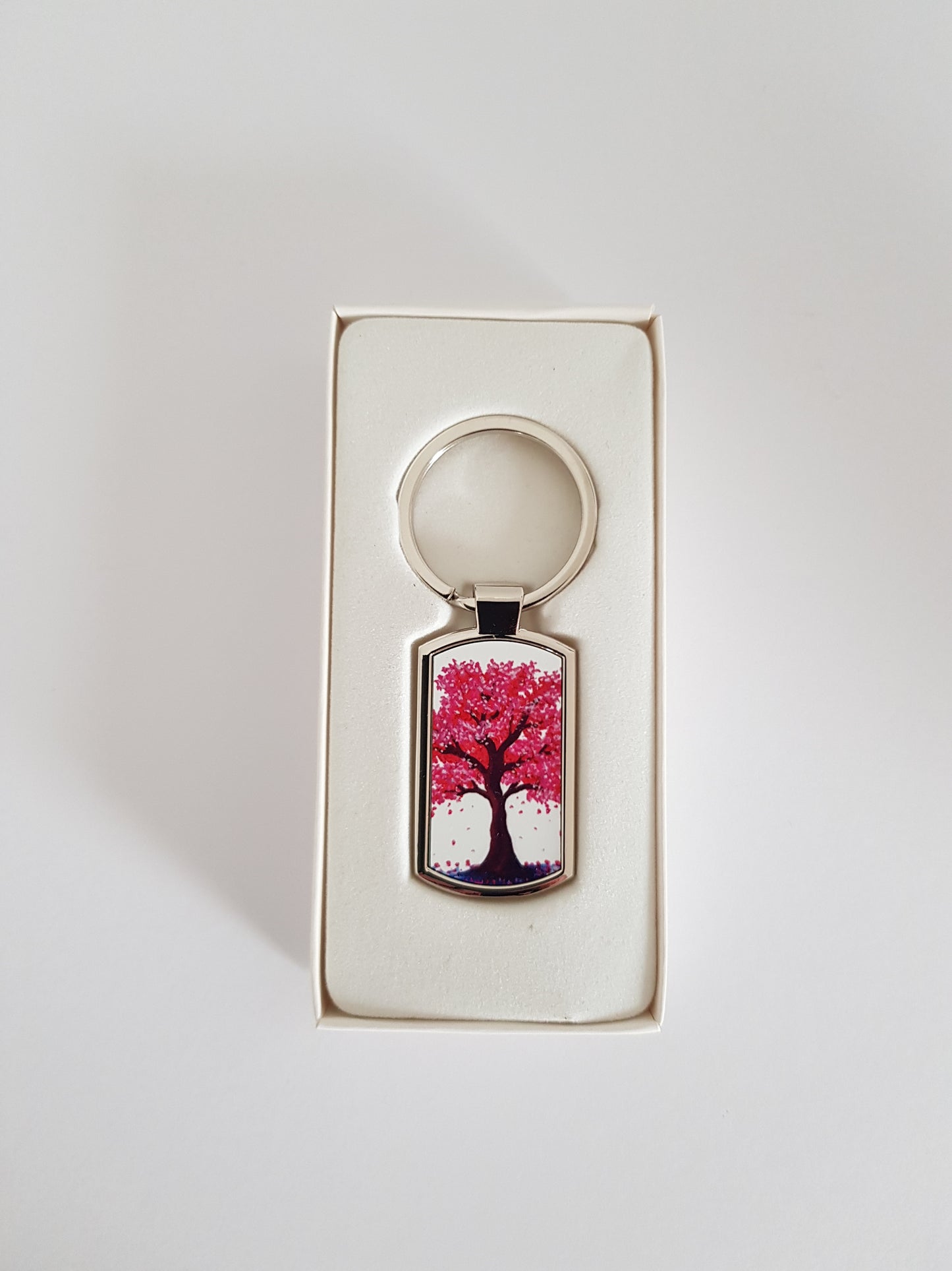 Cherry Blossom Keyring