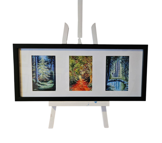 Triple Print Into The Woods