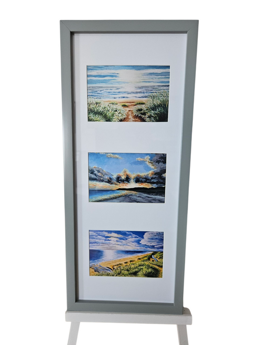 Triple Print Balmedie Beach