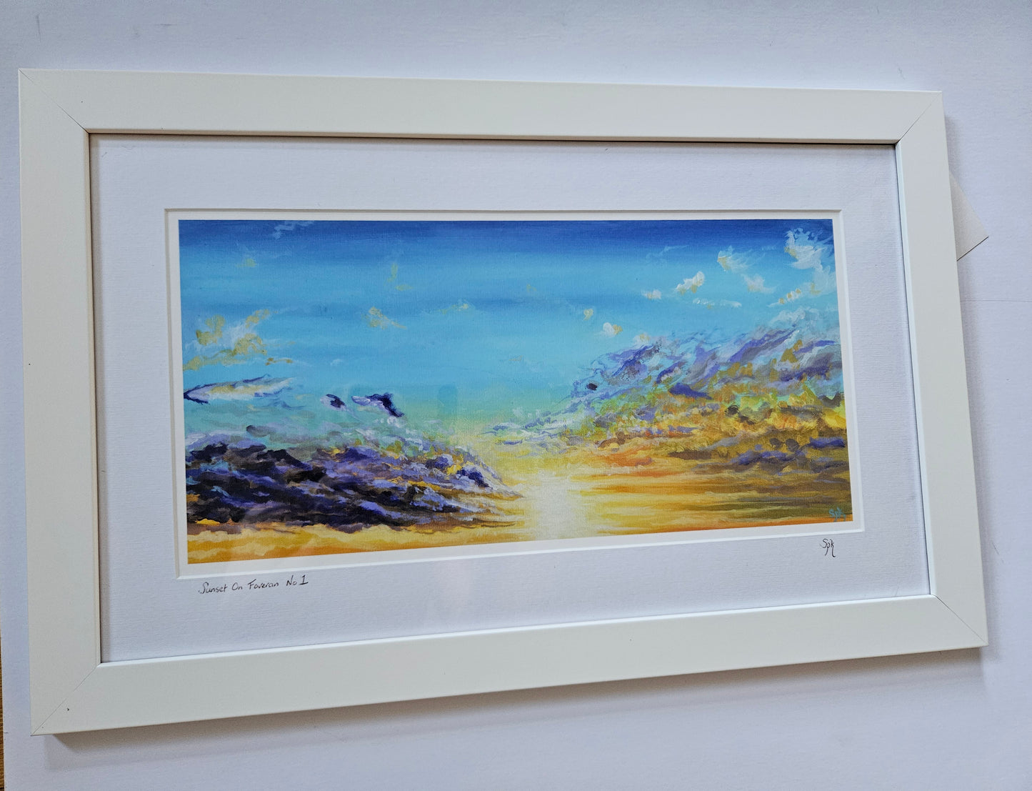 Sunset On Foveran Print