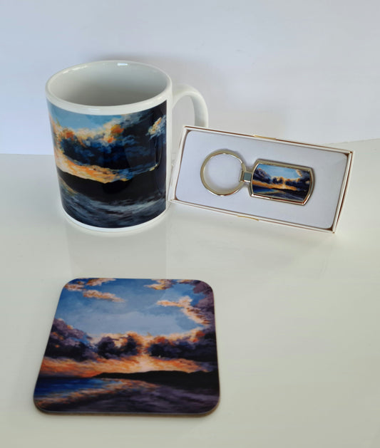 Balmedie Beach Mug and Coaster Set