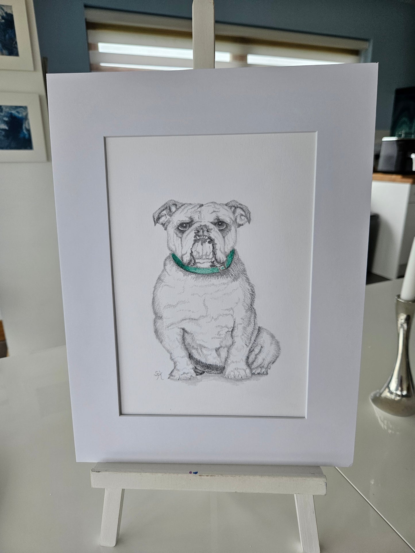 Original Bulldog Drawing