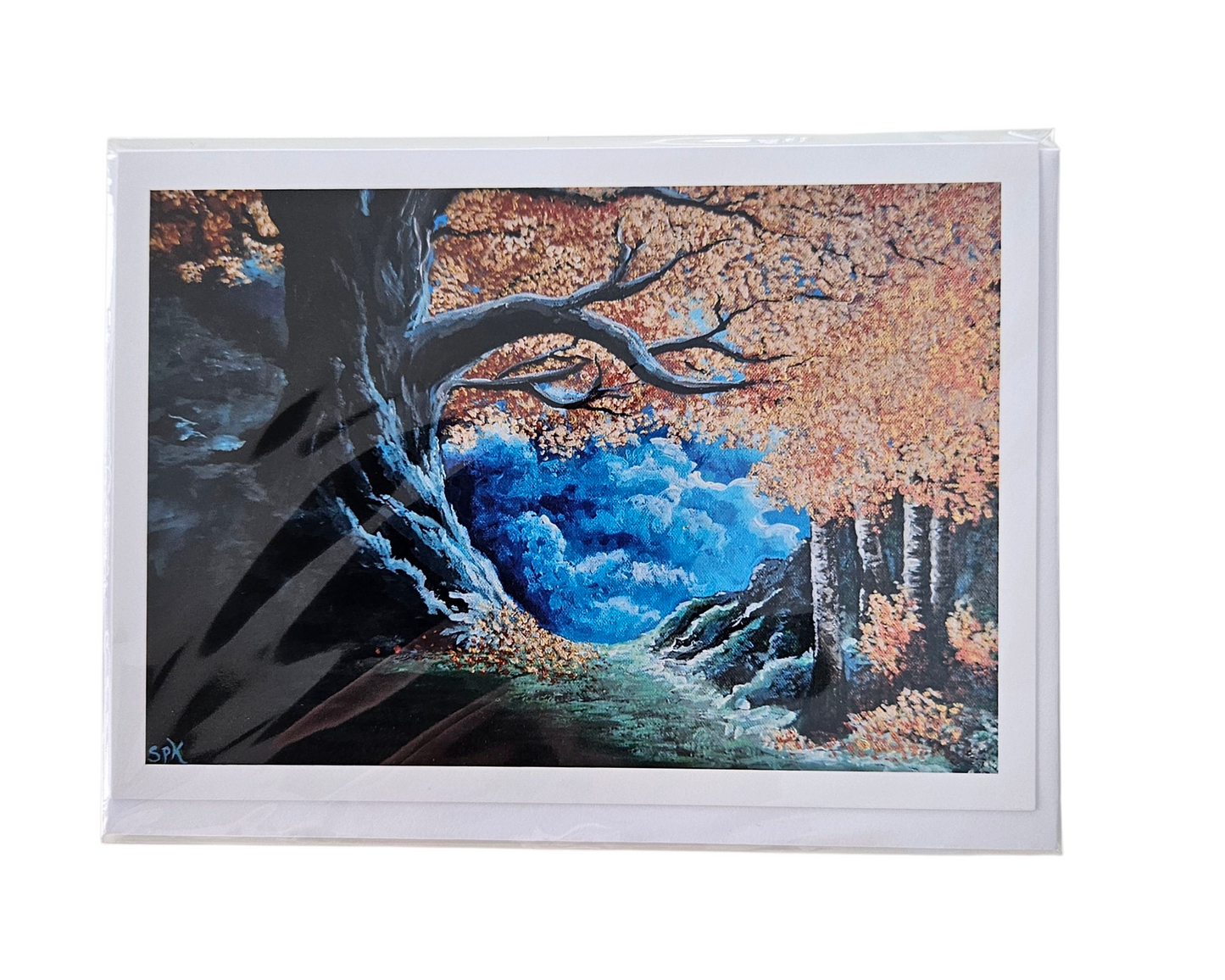 Into The Copper Woods Card