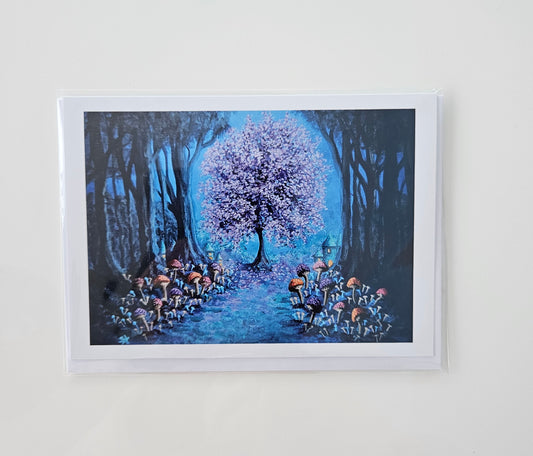 Into The Fairy Woods Card