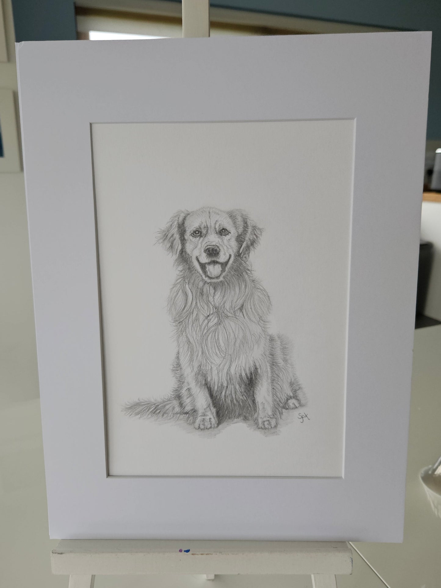 Original Retriever Drawing