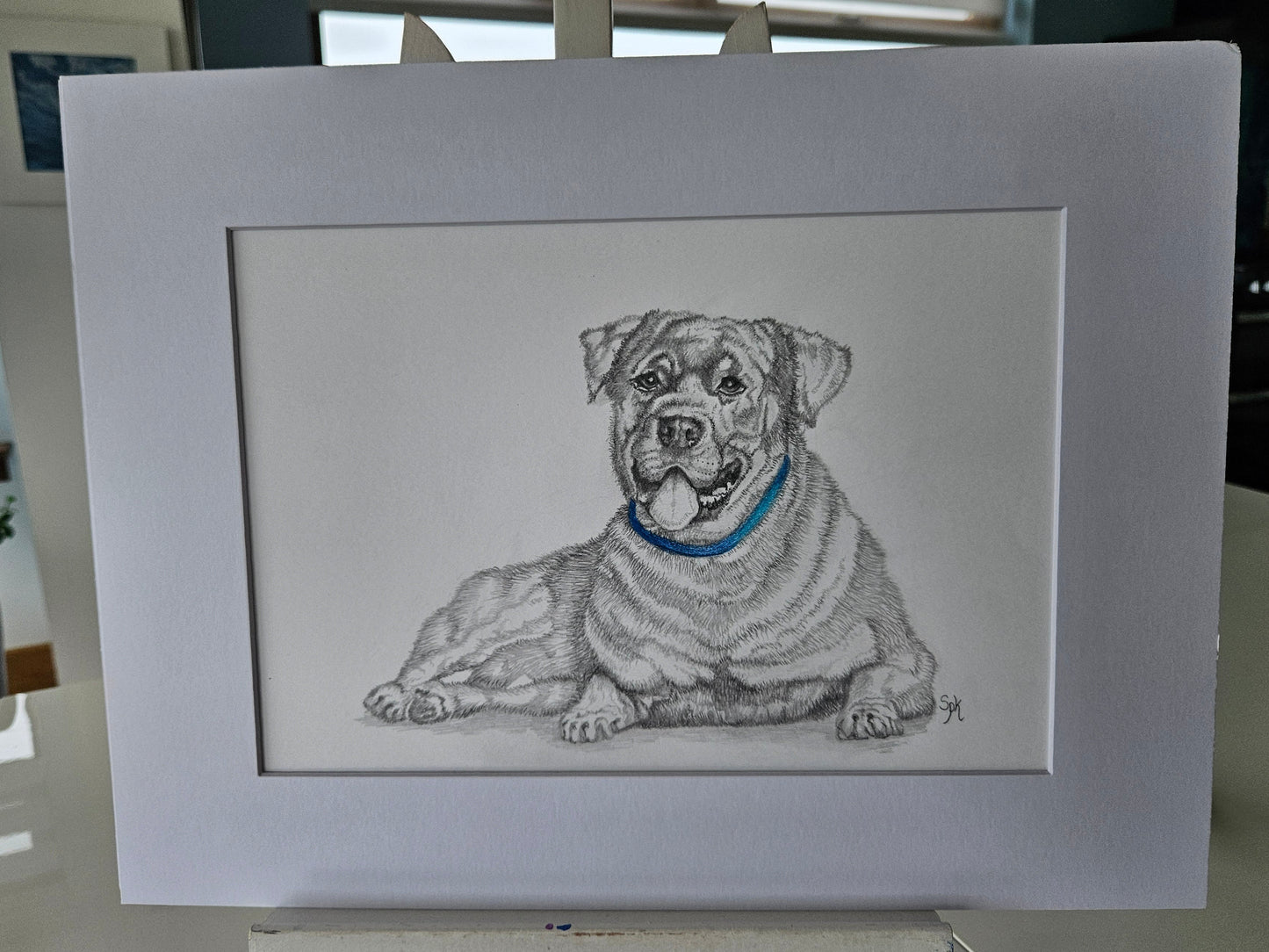 Original Rottweiler Drawing
